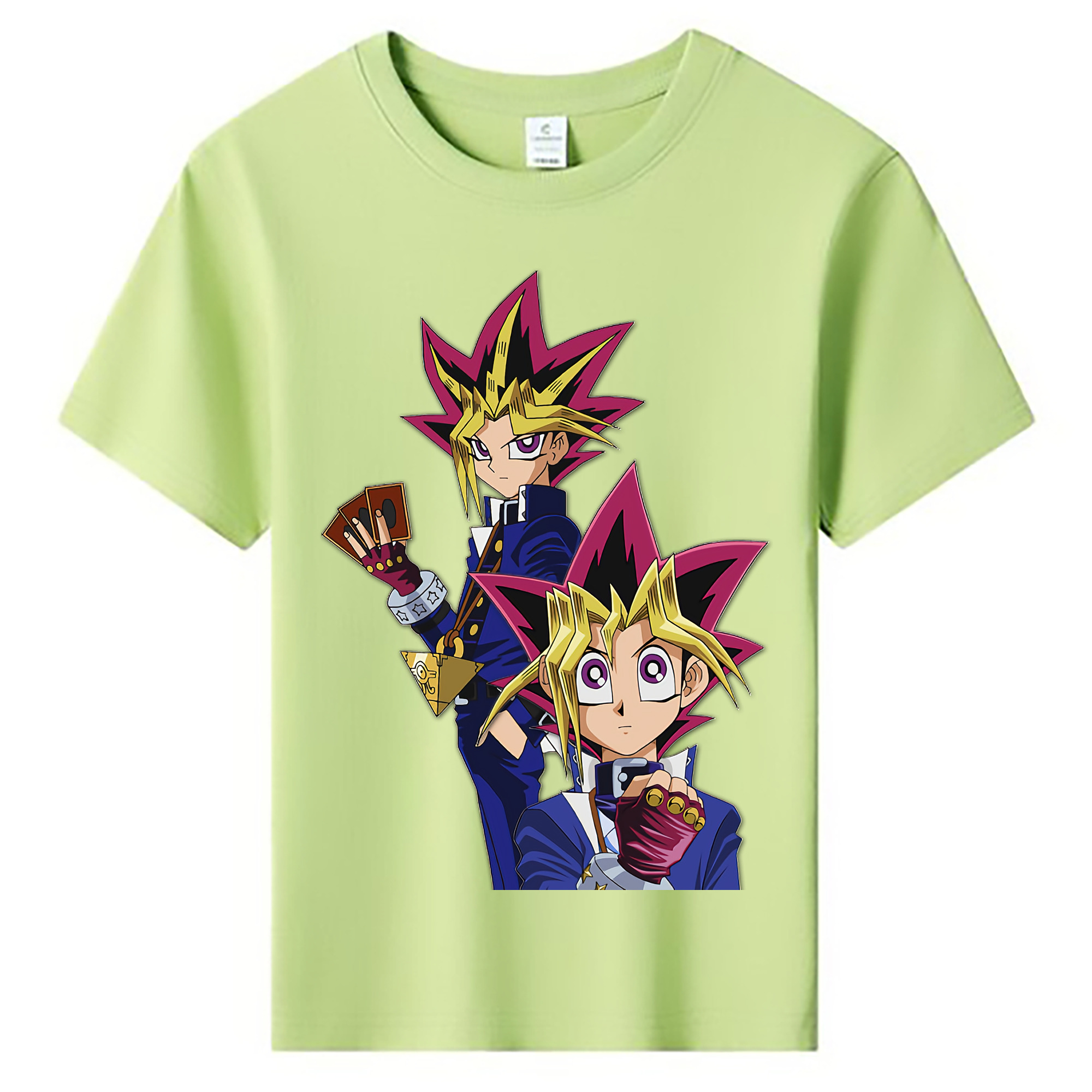 （画像用） 遊☆戯☆王 Yu-Gi-Oh! 綿100％キッズTシャツ（フロントプリント）